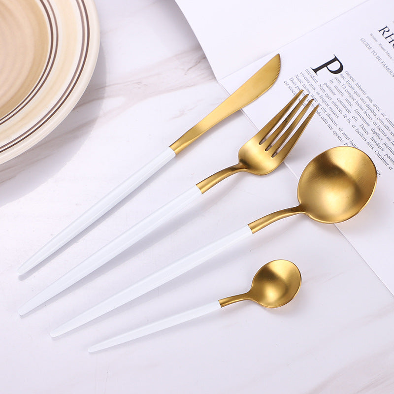 tableware stainless steel spoon set